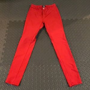 K.I.M jeans Red Sz XL